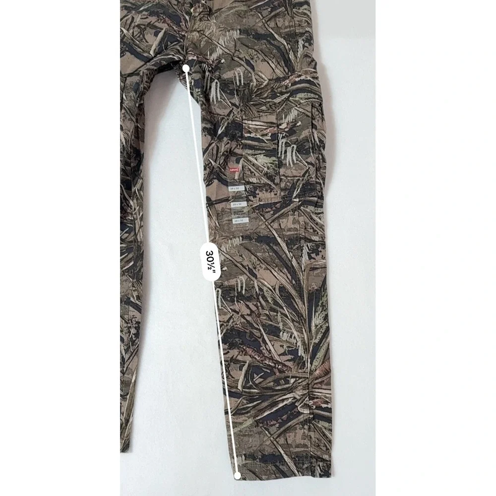 Levi's Men's XX Cargo Straight Leg‎ Relaxed Fit 100% Cotton Pants US Size 29x32